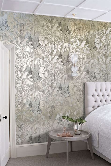 modern metallic wallpaper designs